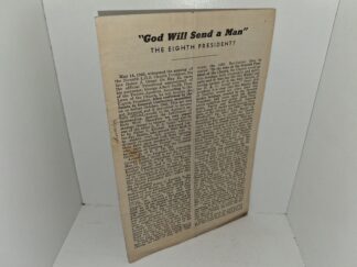 “God Will Send a Man”: The Eighth President? (Only 4 Pages, but Extrememly rare) (Unknown Publishing Date) ~ by Francis M. Darter