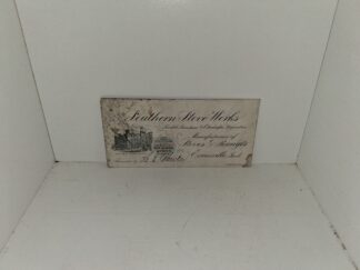 Old Southern Stove Works Business Card (Unknown Publishing Date)