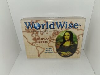 World Wise: A Geography Card Game: European Edition (2-8 Players) (Ages 9+) (New) (2000)