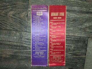 2 Old Ribbon Bookstore Bookmarks from Bracken’s Book Shop