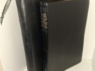 LDS, Black Leather, Triple Combination w/ Zipper Case (2013)