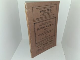 Young Men’s Mutual Improvement Association Senior Manual: 1920-21; Subject: Science and the Gospel (Joseph Smith as Scientist), No. 23 (1920)