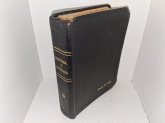 LDS, Potuguese, Black Leather, Double Combination (Doctrina e Convênios/A Pérola de Grande Valor) (Leather) (1950)
