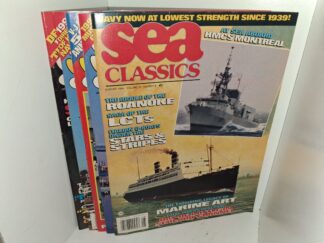 6 Issues of Sea Classics Magazine from 1994-1997
