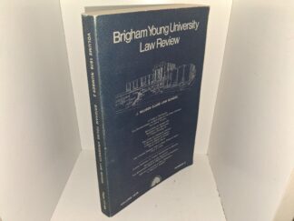 Brigham Young University Law Review: Vol. 1979, No. 2 (1979)