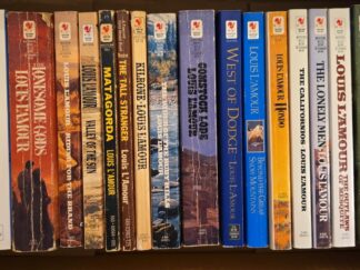 Collection of 24 Louis L’Amour Western Paperbacks
