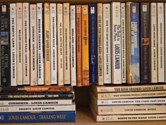 Collection (Box) of 36 Louis L’Amour Western Paperbacks
