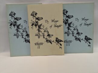 On Wings of Thought Set of 3 – Published by the Utah Valley Chapter of the Utah State Poetry Society – Paperback – 1986-1988