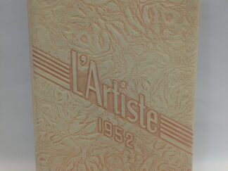 Springville High School Yearbook - Hardcover - 1952 - V801