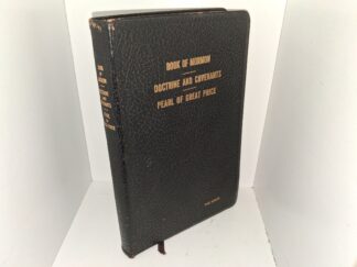 LDS, Black Leather, triple Combination (1957, 1952, 1957)