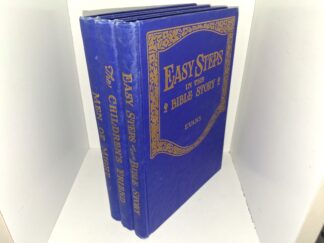 3 Books on Religion by Mrs. Adelaide Bee Evans: Men of Might / The Children's Friend / Easy Steps in the Bible Story