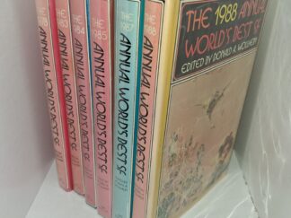 6 Issues of The Annual World's Best SF: 1978, 1983, 1984, 1985, 1987, 1988