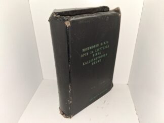 Mormonin Kirja/Opin Ja Liittojen Kirja/Kallisarvoinen Helmi (Finnish: The Book of Mormon / The Doctrine and Covenants / The Pearl of Great Price) (Leather) (1960, 1955)