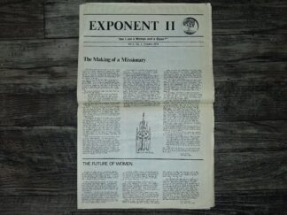 Exponent II: Vol. 1, No. 2, October, 1974 (Newspaper) (1974)