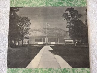 The Utah Eagle ~ Volume 67, October, 1955, Number 1 ~ Utah Schools for the Deaf and the Blind