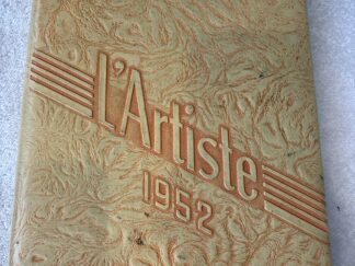 L’ Artiste 1952 ~ Yearbook ~ Springville High School
