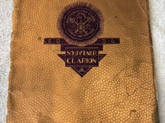 Souvenir Clarion ~ 1936 ~ South Cache High School, Hyrum, Utah ~ Yearbook
