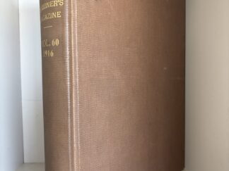 Scribner’s Magazine ~ 1916 Vol. 60 Only ~ July-Dec 1916
