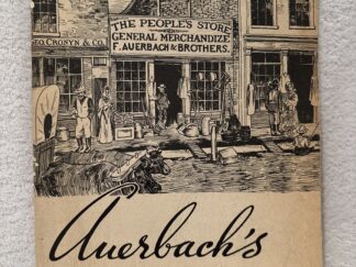 1939 Auerbach Company ~ Celebrating 75 Years of Progress 1864 – 1939