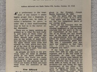 1938 ~  Sanctifying Our Souls ~ Elder Rulon S. Wells