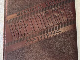 1939 ~ Beetdigger ~ Yearbook ~ Sandy, Utah