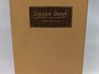 The Life and Opinions of Tristram Shandy, Gentleman – Laurence Sterne – Hardcover – 1963 – V801