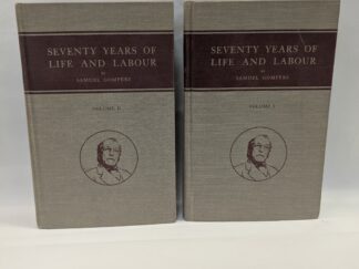 Seventy Years of Life and Labour 2 Vol. Set – Samuel Gompers – Hardcover – 1967 – V801