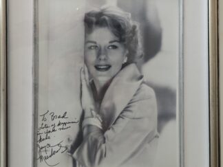 Nicely Framed & Signed Photograph of Actress Joyce Meadows