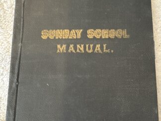 Sunday School Manual