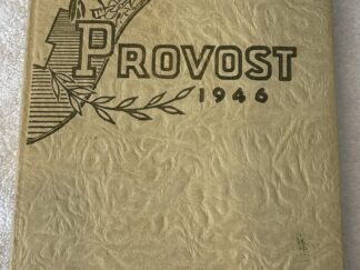 Provost 1946 ~ Yearbook ~ Provo High School, Utah