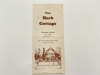 1960-The Herb Cottage- Washington Cathedral