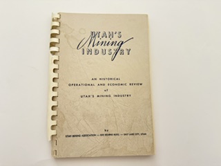 1959-Utah Mining Industry- Utah Mining Association